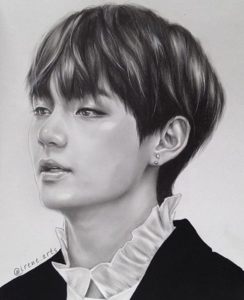 БТС портреты Хосок