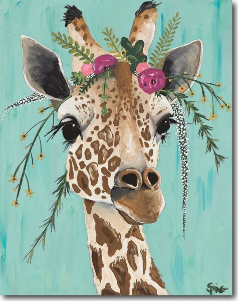 Разноцветный Жираф