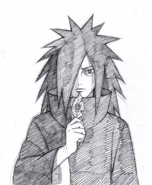 Учиха Мадара скетч