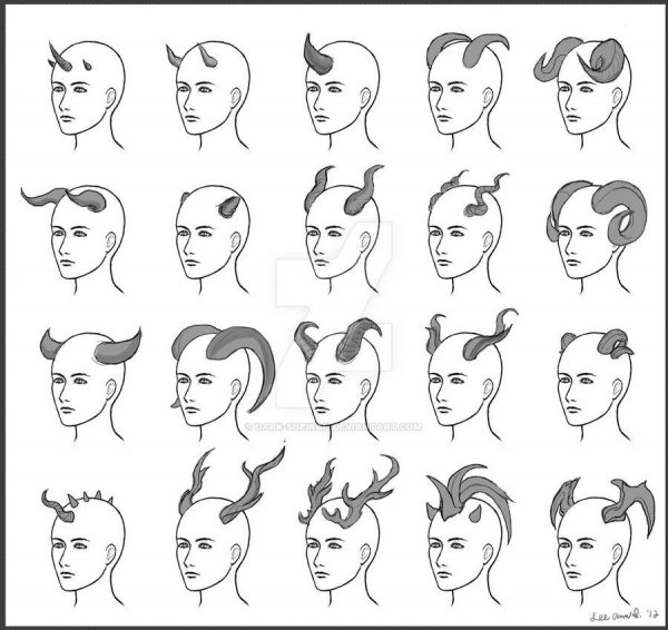 Референсы Рогов демона