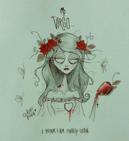 Иллюстрации в стиле Тима Бертона