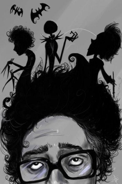 Тим бёртон рисунки Гарри Поттер