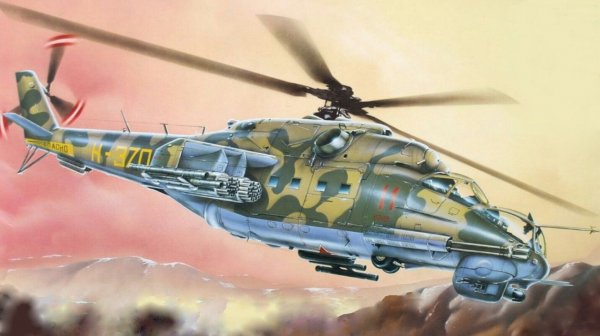 Ми-28 вертолет арт