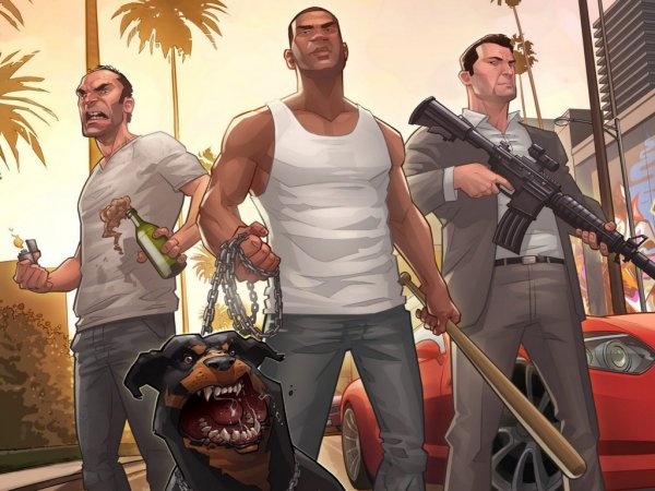 GTA 5 герои