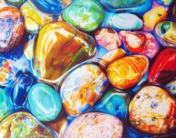 Художница Эстер Рой