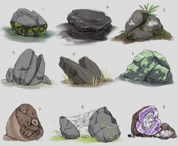 Камень референс