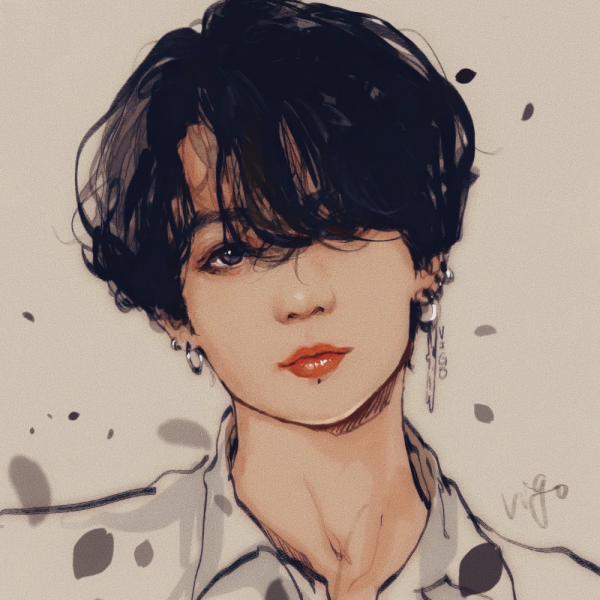 Рисовать БТС Чонгук 2020