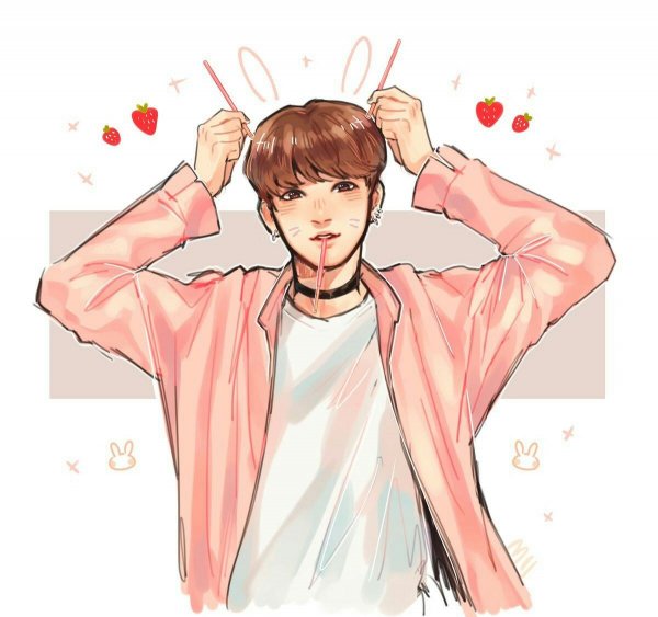 Арт с Чонгуком из БТС 2020