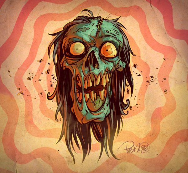 Зомбина арт
