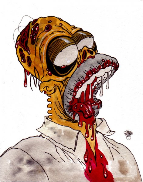 Милые зомби иллюстрации