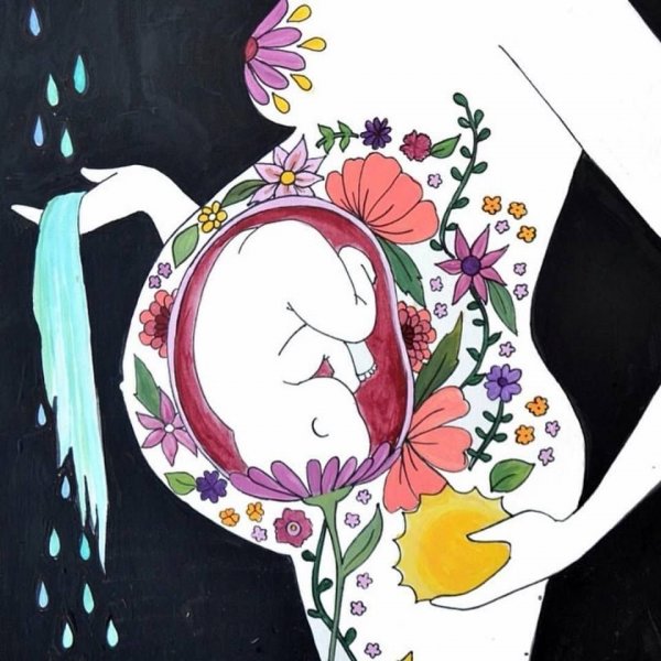 Беременность иллюстрации