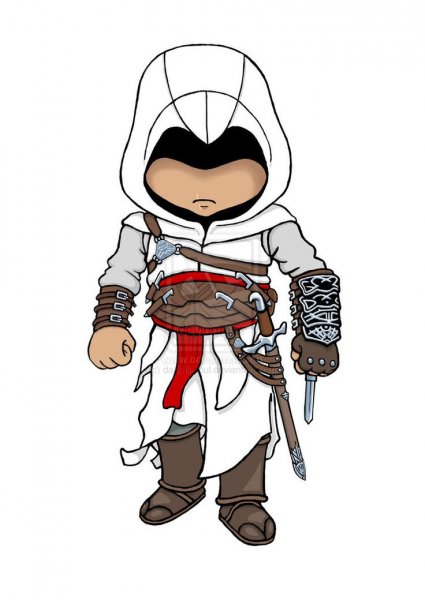 Скетчи ассасин Крид Эцио
