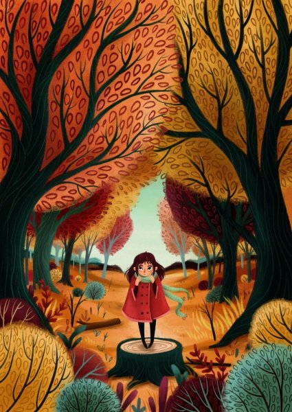 Aeppol художница осень