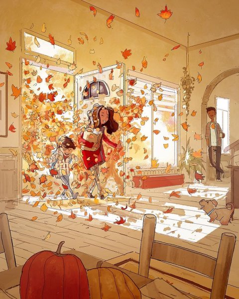 Aeppol художница осенние