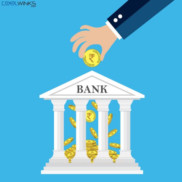 To put money in a Bank