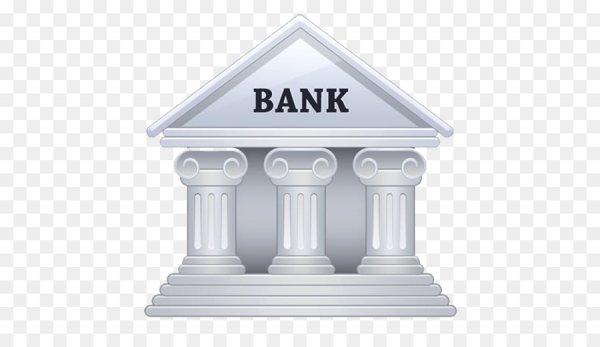 Банк на прозрачном фоне