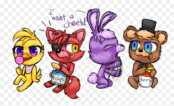 ФНАФ милые АНИМАТРОНИКИ