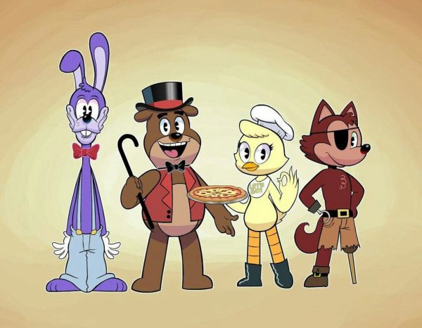 Герои Файв Найтс АТ Фредди