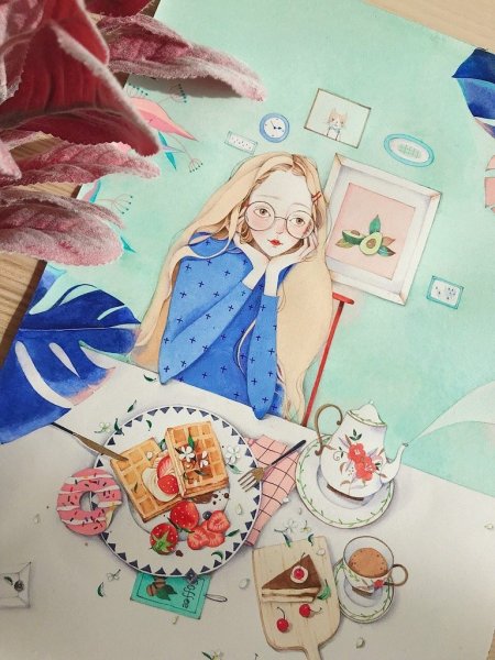 Рисунки школьные Акварельные