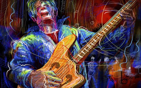 Гитарист фэнтези