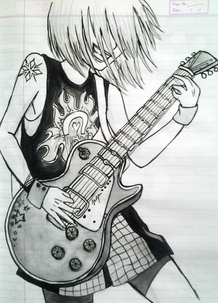 Рок для срисовки