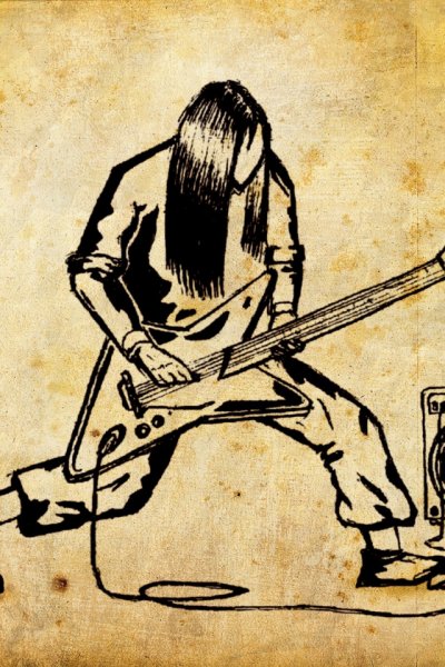 Гитара рисунок