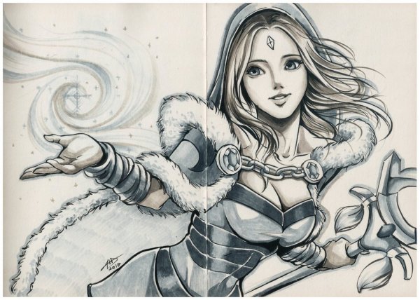 Кристал мейден рисунок