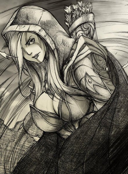 Дота карандашом