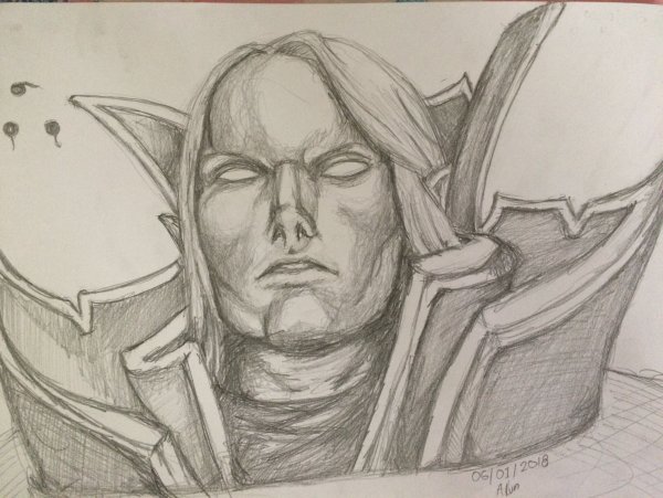 ИНВОКЕР дота 2 рисунок