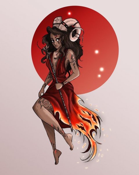 Овен девушка