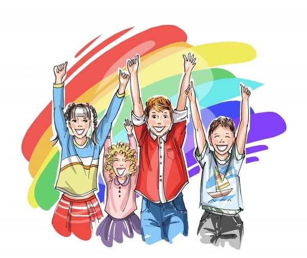 Вожатый и дети