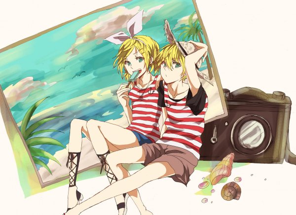 Летние каникулы аниме арт
