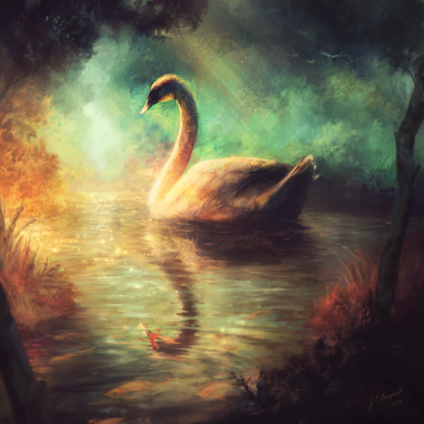 Лебедь фэнтези