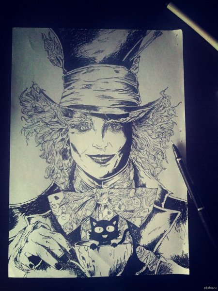 Шляпник Алиса в стране чудес Ри