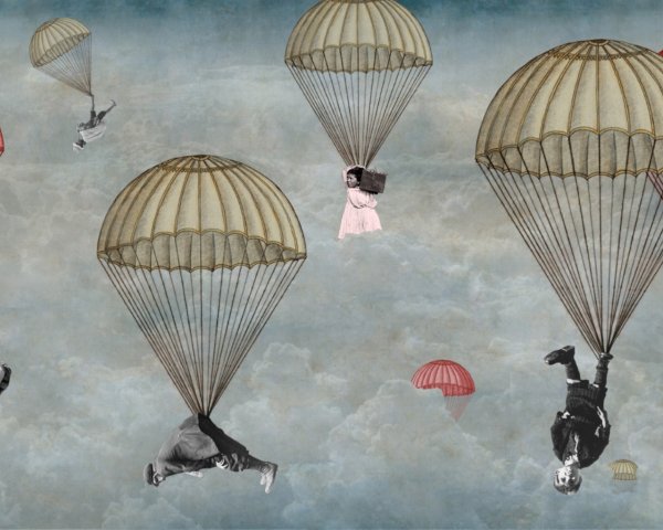 Парашют абстракция