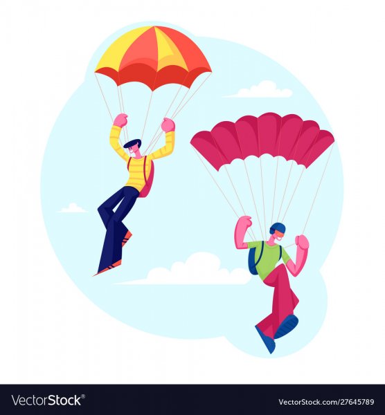 Парашютист арт