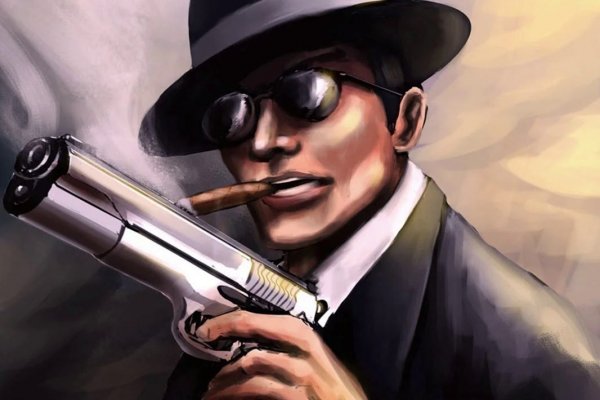 Гангстер с пистолетом
