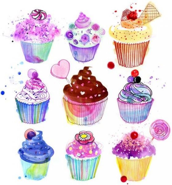 Стикеры кекс