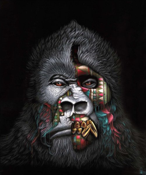 Злая горилла