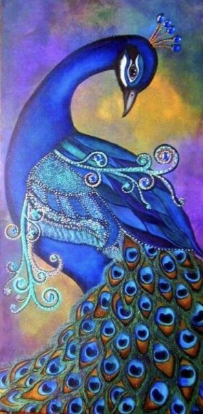 Стилизованные Павлины