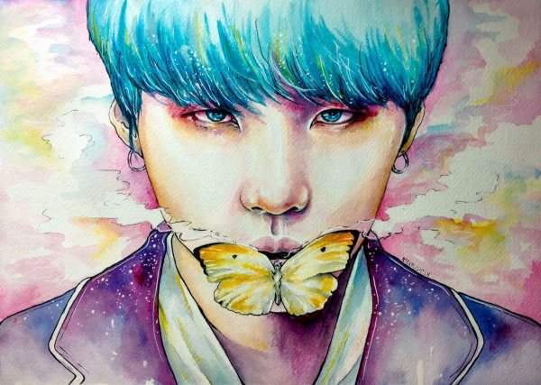 Ким ДЖОНХЕН рисунок