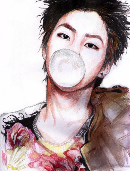 Лухан рисунки