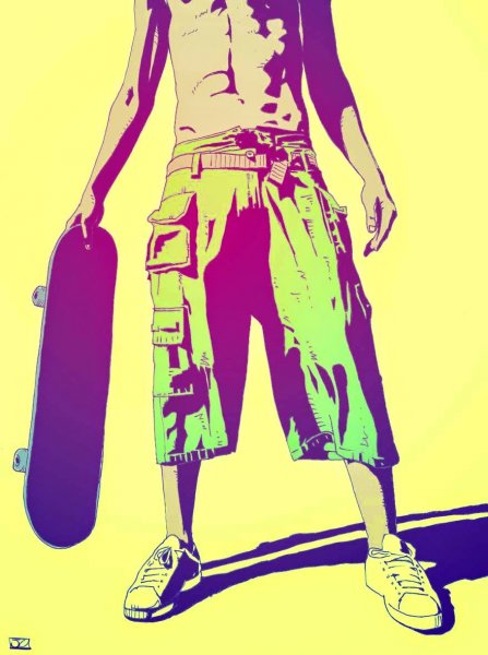 Скейтеры арт