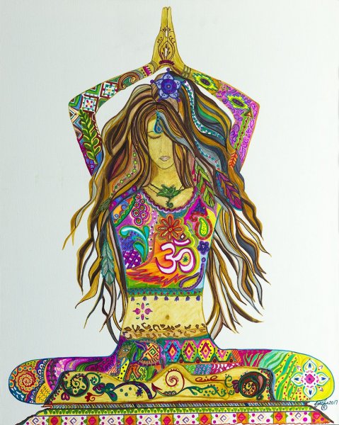 Рисунки в стиле хиппи