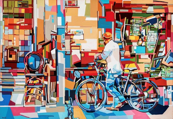 Яркая композиция