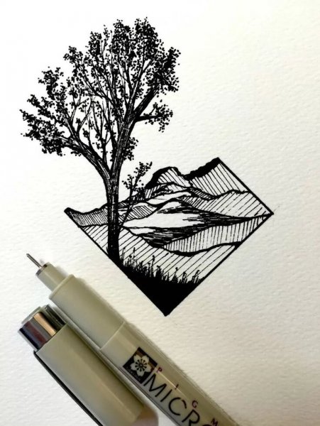 Маркер черный