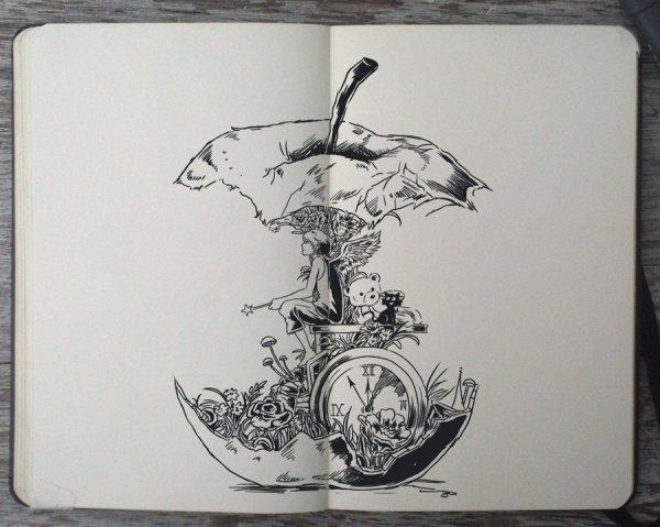 Необычные рисунки карандашом