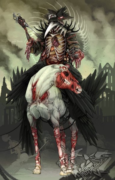 Всадник апокалипсиса смерть арт