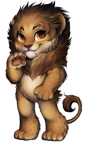 Львенок арт