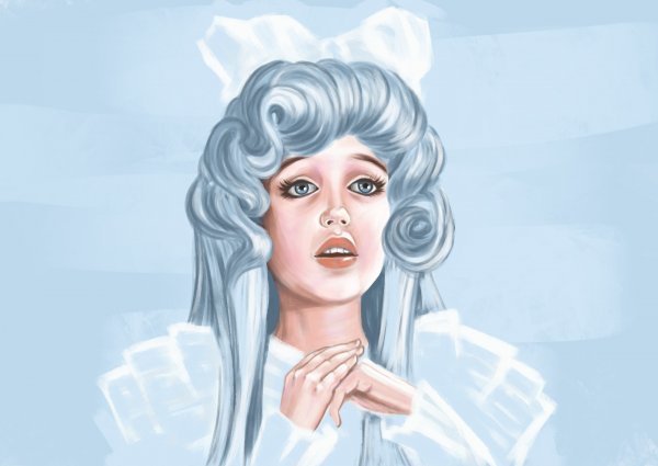 Мальвина портрет